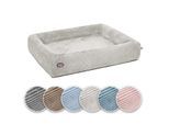 SABRO Hundebett KUDDE Cord grau 1 m, 1,2 m