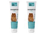 OptiPet Hundeshampoo für gepflegetes Fell 2x250 ml