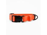 THE DOG IDEA Biothane Halsband Orange Klickverschluss S