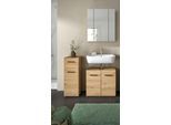 Badezimmer Ice 3-tlg. Eiche Artisan