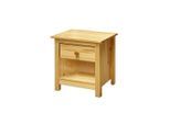 Livetastic , Naturfarben , Holz , Kiefer,Kiefer , massiv,massiv , 1 Schublade(n) Schubladen , 46x50x37 cm ,