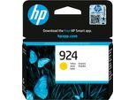 HP Tintenpatrone "HP original Druckerpatrone 924 Yellow", gelb, Tintenpatronen, 3 Probemonate gratis* drucken, Tintenpatrone