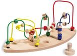 Motorikschleife HAUCK "Play Moving Water Animals", bunt, Motorikspielzeug, BabyB:37cm H:15cm T:15cm, Holz, Kunststoff, Metall, Motorikschleife, B:37cm H:15cm T:15cm