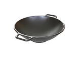 Landmann WOK Landmann, Schwarz, Metall, 3,6 L, rund, Lfgb, besonders hoher Rand, stapelbar, Kochen, Pfannen, Woks
