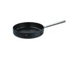 Rösle Bratpfanne Ebonic, Schwarz, Metall, backofengeeignet, kratzfest, Dreischicht-Material mit durchgängigem Aluminiumkern, antihaftversiegelte Wabenstruktur, Kochen, Pfannen, Bratpfannen