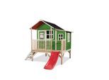 Spielturm EXIT "Loft 350", grün, Spieltürme, KinderB:322cm H:215cm T:190cm, Holz, B:322cm H:215cm T:190cm