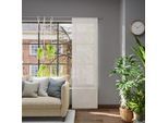 Schiebegardine NEUTEX FOR YOU "Libre-ECO" Gr. 1, grau (leder), B:60cm H:245cm, Jacquard, Polyester, Gardinen, 60 x 245 cm (B x H)