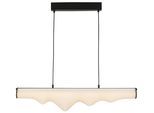 LED-Hängeleuchte Laseri Schwarz/Weiß max. 21 Watt