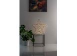 LED Stern KONSTSMIDE "Weihnachtsstern, Weihnachtsdeko", schwarz, B:60cm H:60cm L:60cm T:11cm Ø:60cm, Leuchten, LED Stern, LED Metallstern, schwarz
