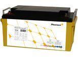 Solarakkus PHAESUN "AGM Sun Store 90", gelb (gelb, schwarz), B:167mm H:178mm T:348mm, Akkumulatoren, Solarakkus