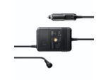 KFZ-Netzteil HAMA "Netzteil für Kfz, einstellbar, 2000mA, 24W, max. 12V, 8 Adapter", schwarz, Netzteile, KFZ-Netzteil