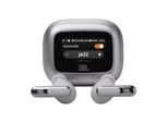 JBL wireless In-Ear-Kopfhörer "LIVE BEAM 3", silber, B:10cm H:6cm T:19cm, Kopfhörer, True Adaptive Noise Cancelling, IP55, Personi-Fi 3.0, wireless In-Ear-Kopfhörer
