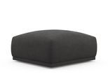Hocker TRENDMANUFAKTUR "Braga, mit hochwertigem Kaltschaum, quadratisch, in Cord erhältlich", grau (beluga), B:85cm H:42cm T:85cm, 100% Polyester, Hocker, Hocker, moderner Polsterhocker, 85/42/85 cm (B/H/T)