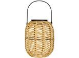 LED Solarleuchte PAULEEN "Laterne - Sunshine Treasure", beige, Leuchten, LED Solarleuchte, LED-Modul, Solarbetrieben