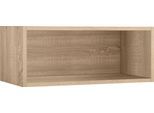 Hängeregal KOCHSTATION "KS-Visby", braun (eichefarben), B:60cm, Regale, Hängeregal, Breite 60 cm
