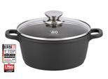 Kochtopf ELO "Alucast", schwarz, H:9cm Ø:20cm, Töpfe, Kochtopf, Induktion