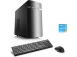 CSL PC "Speed V21116", grau (anthrazit), Microsoft Windows 11 Home (64 Bit), 16 GB RAM 1.000 GB SSD, Desktop-PCs, PC