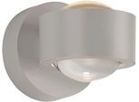 JUST LIGHT LED Wandleuchte "AKKU-CHIA", sandbrise, 2, Ø 9cm H: 9cm, 1 Stk., Leuchten, Akkubetrieben inkl. USB-Ladekabel, 5 Stufen Dimmung + Timerfunktion, LED Wandleuchte
