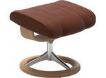 Fußhocker STRESSLESS "Consul", braun (copper paloma), B:54cm H:41cm T:39cm, Leder BATICK: BATICK ist ein leicht korrigiertes, durchgefärbtes und genarbtes Möbelleder, bei dem die meisten Unebenheiten und Spuren in der Regel entfernt wurden.;Leder PALOMA: PALOMA ist ein durchgefärbtes Semianilin-Möbelleder mit natürlicher Narbung.;ROHLEDER Stoff Q2 FARON: Ein fester zuverlässiger Bouclé mit einem s