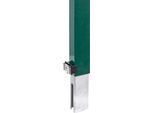Doppelstabmattenzaun ALBERTS "»Zaunerhöhung, Erhard«", grün, H:80cm, Stahl, Zaunelemente, Doppelstabmattenzaun, Höhe: 60 bzw. 80 cm, für Pfostenbreite 40 mm