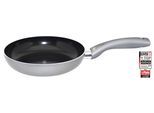 Bratpfanne ELO "Ducato", silber (silberfarben, schwarz), H:4,5cm Ø:20cm, Pfannen, Bratpfanne, Für alle Herdarten geeignet, inkl. Induktion
