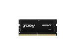 KINGSTON Arbeitsspeicher "32GB 5600MT/s DDR5 CL40 SODIMM FURY Impact PnP", schwarz (ohne farbbezeichnung), B:5,7cm H:1,5cm T:17cm, Arbeitsspeicher, Arbeitsspeicher