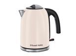 RUSSELL HOBBS Wasserkocher "Colours Plus+ Jasmine 28510-70", jasmin, B:16,2cm H:22,8cm T:23,8cm, Wasserkocher, Edelstahl, Schnellkochfunktion, Perfect-pour-Ausgustülle, Kalkfilter, Wasserkocher
