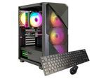 GAMEMAX Gaming-PC "Striker 7812 Intel Core i7 14700F 16GB 1TB SSD RTX 5060Ti (16GB)", schwarz, Microsoft Windows 11 Home (64 Bit), 16 GB RAM 1.000 GB SSD, Desktop-PCs, Windows 11, Gaming-PC