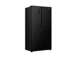GORENJE Side-by-Side "NRS917C41", Energieeffizienz: C, schwarz inox, B:91,1cm H:178,6cm T:61,5cm, Kühlschränke, 544 Liter Gesamtvolumen, genug Platz für eine Großfamilie, Side-by-Side