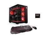 CSL PC "Vitrum Advanced V24525", schwarz, Microsoft Windows 11 Home (64 Bit), 32 GB RAM 1.000 GB SSD, Desktop-PCs, PC