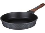 Bratpfanne RESTO KITCHENWARE "Capella, Pfanne antihaftbeschichtet und spülmaschinenfest", schwarz, H:6cm L:49,5cm Ø:28cm, Pfannen, Bratpfanne, Schmorpfanne mit einzigartigem 3D-Design