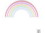 JUST LIGHT LED Wandleuchte "NEON-RAINB", bunt (mehrfarbig), 1, 1 Stk., Leuchten, LED Wandleuchte