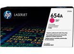 HP Tonerkartusche "HP original Toner 654, Farben M/C/Y/B Größen A+X", pink (magenta), Tonerpatronen, Tonerkartusche