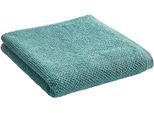 Handtücher CHRISTY "Brixton", grün (mineral), B:50cm L:90cm, Walkfrottier, Obermaterial: 100% Baumwolle, Handtücher, Handtücher, Premium-Handtuch in Luxusqualität, 600g/m², 50x90cm, 2er Set