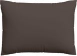 Kissenbezug SCHLAFGUT "Premium Kissenbezug Woven Satin (1 St)", beige (sand deep), B:60cm L:80cm, Mako-Satin, Obermaterial: 100% Baumwolle, Kissenbezüge, Kissenbezug, Ton-in-Ton Reißverschluss, Fadendichte von 300tc, Uni, OEKO Tex