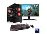CSL Gaming-PC-Komplettsystem "AeroVision V24449", Energieeffizienz: E, schwarz, Microsoft Windows 11 Home (64 Bit), 32 GB RAM 1.000 GB SSD, Computer_Komplettsysteme, Gaming-PC-Komplettsystem