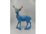 Dekofigur AM DESIGN "Dekoobjekt aus Polyresin", blau (türkis), B:37cm H:44cm, Polyresin, Dekofiguren, Dekofigur, BxH: 37x44 cm