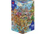 Puzzle HEYE "Hollyworld, Schöne", bunt, Puzzles, KinderB:80cm H:60cm, Pappe, Motiv, Puzzle, Made in Europe, B:80cm H:60cm