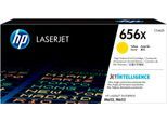 HP Tonerpatrone "HP original Toner 656X, Farben: B/C/M/Y", gelb, Tonerpatronen, Tonerpatrone