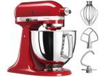 KITCHENAID Küchenmaschine "5KSM125EER", rot (empire rot), B:24cm H:36cm T:37cm, Küchenmaschinen, Küchenmaschine