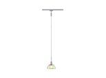 PAULMANN Schienensystem-Leuchten "URail Pendel Sarrasani E14 max. 20W dimmbar 230V, Dichroic", bunt (chromfarben, bunt), 1, Ø 14cm, 1 Stk., Leuchten, Schienensystem-Leuchten