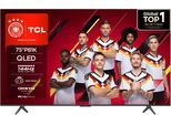 TCL QLED-Fernseher "75P81KXB", Energieeffizienz: F, schwarz, 75 ″, Fernseher, 144Hz, Multi-HDR, Dolby Vision, Game Master, Smart TV, Apple TV, ONKYO, QLED-Fernseher