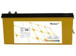 Solarakkus PHAESUN "AGM Sun Store 250", gelb (gelb, schwarz), B:240mm H:224mm T:522mm, Akkumulatoren, Solarakkus