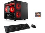CSL PC "Cube V24214", schwarz, Microsoft Windows 11 Home (64 Bit), 32 GB RAM 1.000 GB SSD, Desktop-PCs, PC