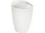 Hocker WENKO, weiß, B:36cm H:50,5cm T:36cm, Hocker, Hocker