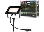 LED Gartenstrahler PAULMANN "Flood", schwarz, H:14,5cm, Leuchten, LED Gartenstrahler, LED-Modul