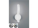 REALITY LEUCHTEN LED Wandleuchte "Parma", weiß (weiß matt), 1, H: 39cm, 1 Stk., Leuchten, Wandlampe mit indirekter Beleuchtung, neutralweiß 4000K, 11W dimmbar, LED Wandleuchte