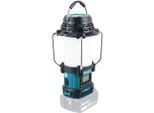 Baustellenradio MAKITA "DMR056", grün (petrol, schwarz), B:12,6cm H:28,9cm T:12,9cm, Radios, Baustellenradio, Bluetooth, FM- und DAB+-Empfang und Laterne, ohne Akku und Ladegerät