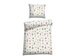 Bettwäsche FLORELLA "Daniel weiss Flausch-Flanell, 100% Baumwolle", weiß, B/L: 140cm x 200cm, 1 Stk., 1 Stk., Flanell, B/L: 70cm x 90cm, Flanell, Obermaterial: 100% Baumwolle CO., Bettwäsche, Bettwäsche