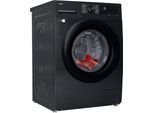 SAMSUNG Waschmaschine "WW1EFG5U34A", Energieeffizienz: A, schwarz, B:60cm H:85cm T:55cm, Waschmaschinen, AI Ecobubbleᵀᴹ - Effizient und schonend waschen, Waschmaschine